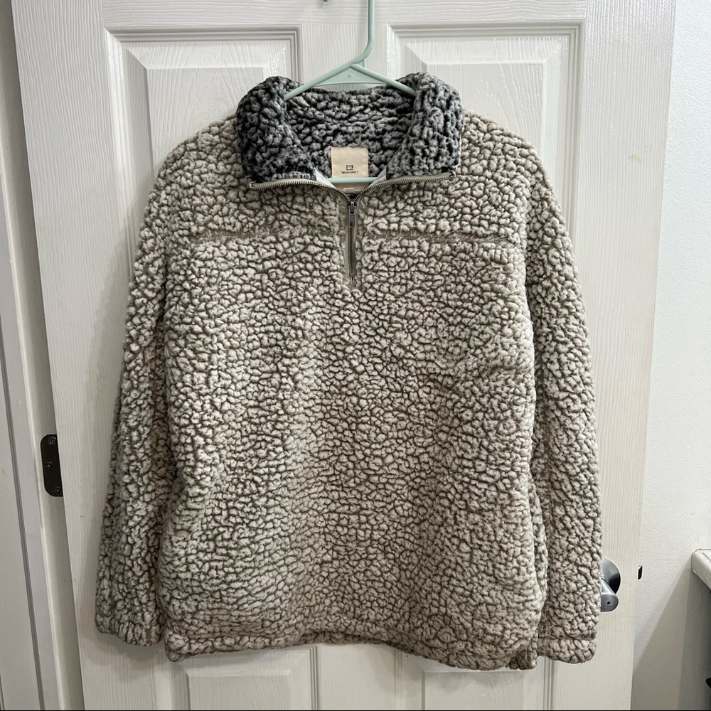 Thread Supply Teddy Quarter zip up